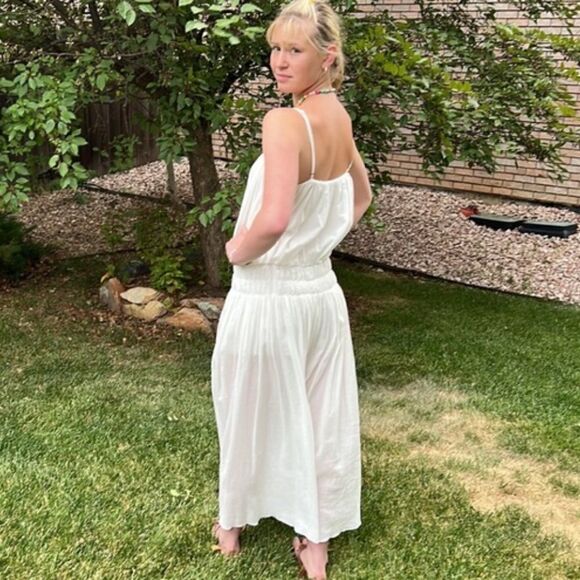 Three Graces White Cotton Maxi Size 6 - Picture 16 of 16